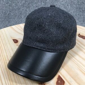 All Saints Charcoal Wool Hat. 100% All natural material.